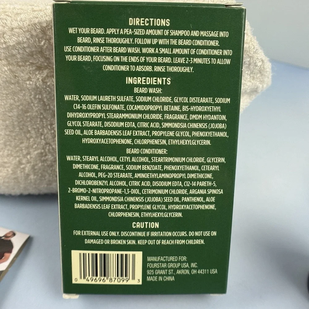 Fulllight Tech, b-pure, Grow A Beard powerful natural